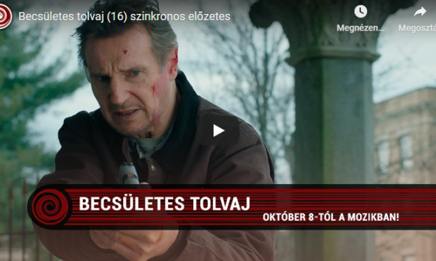 Becsületes tolvaj (premier 2020.10.08.)