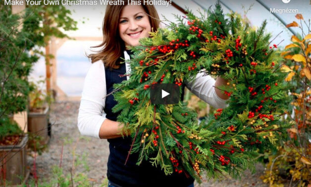 Koszorú készítés házilag – Videó