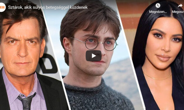Sztárok, akik súlyos betegséggel küzdenek – videó