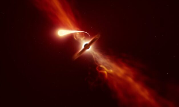 „Elnyújtott” haláltusa: chilei óriástávcsövek megörökítették egy fekete lyuk által bekebelezett csillag utolsó pillanatait