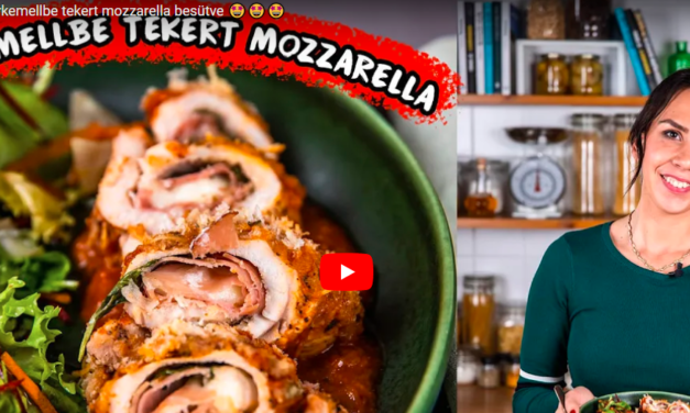 Ha valami igazán gyors és nagyon finom vacsira vagy ebédre vágytok: Csirkemellbe tekert mozzarella