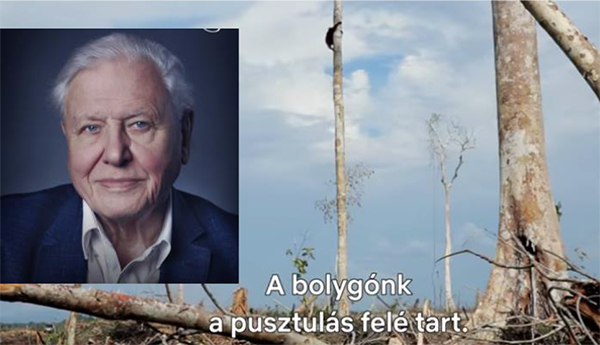 David Attenborough gondolatai a Föld jövőjéről